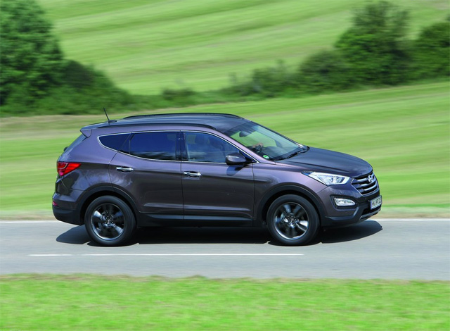 Фото Hyundai Santa Fe 2013 - Вид сбоку Фото Hyundai Santa Fe 2013 - Вид сбоку