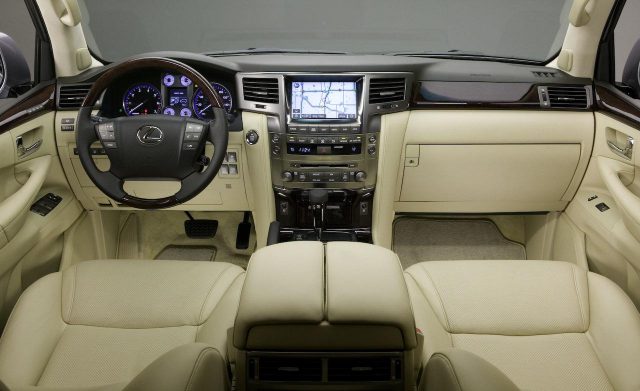 Lexus lx 570 салон