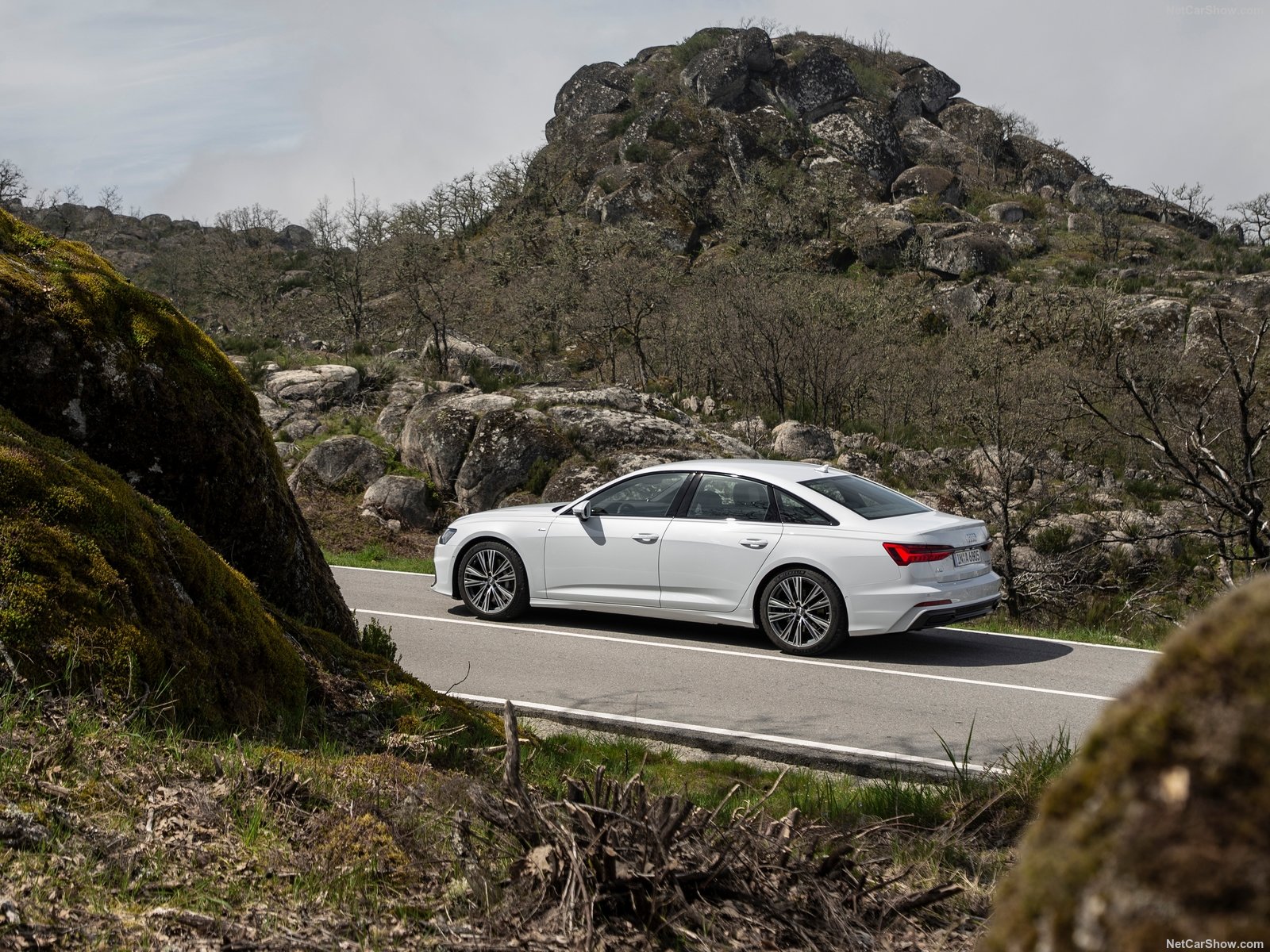 Audi 55. Audi a6 Limousine 2018 Taifun Grey.