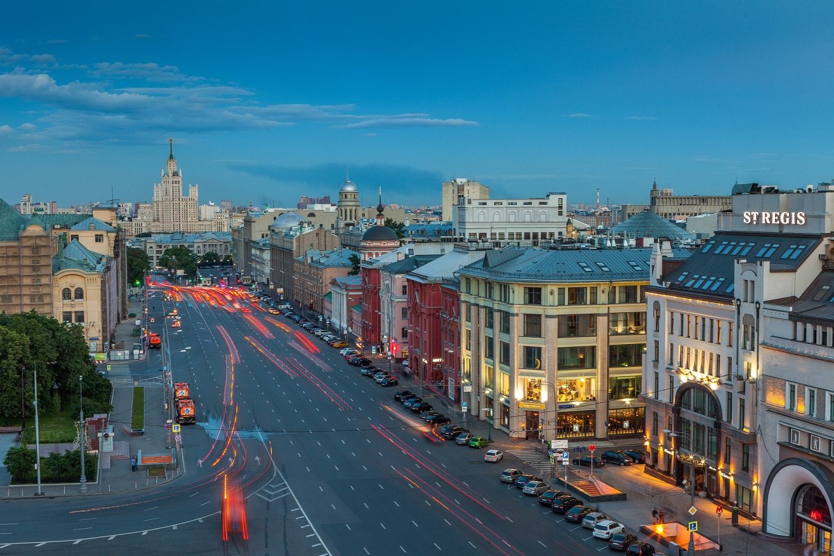 улица в москве сделать