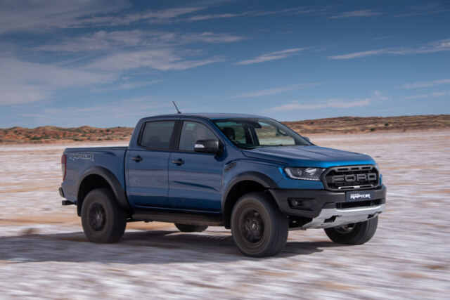 Ford вывел новый Ranger Raptor 2023 на тестовые испытания