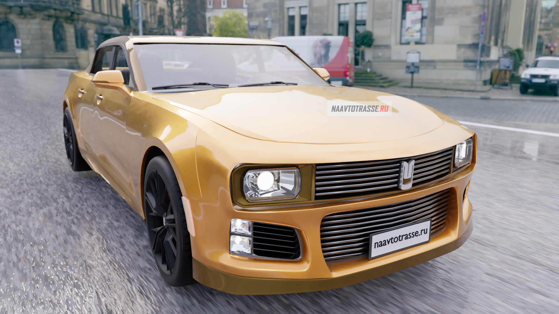 The revived Moskvich412 20222023 sedan is presented, which could