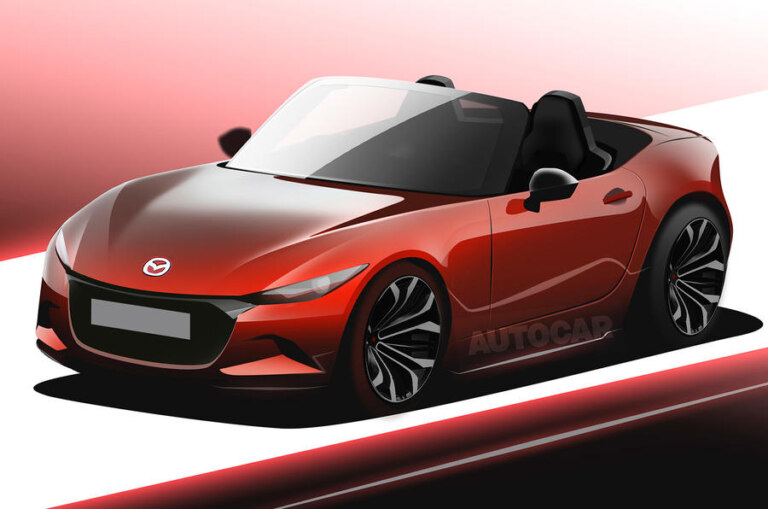 Mazda MX-5 2024 получит двигатель внутреннего сгорания