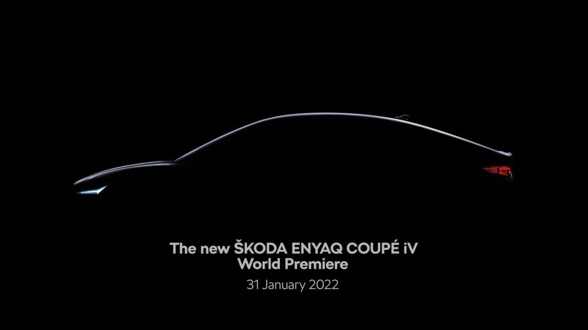 Skoda розкрила новий кросовер Enyaq Coupe iV 2022 року 