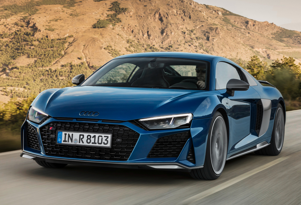 Audi R8 2025 электрический суперкар должен дебютировать