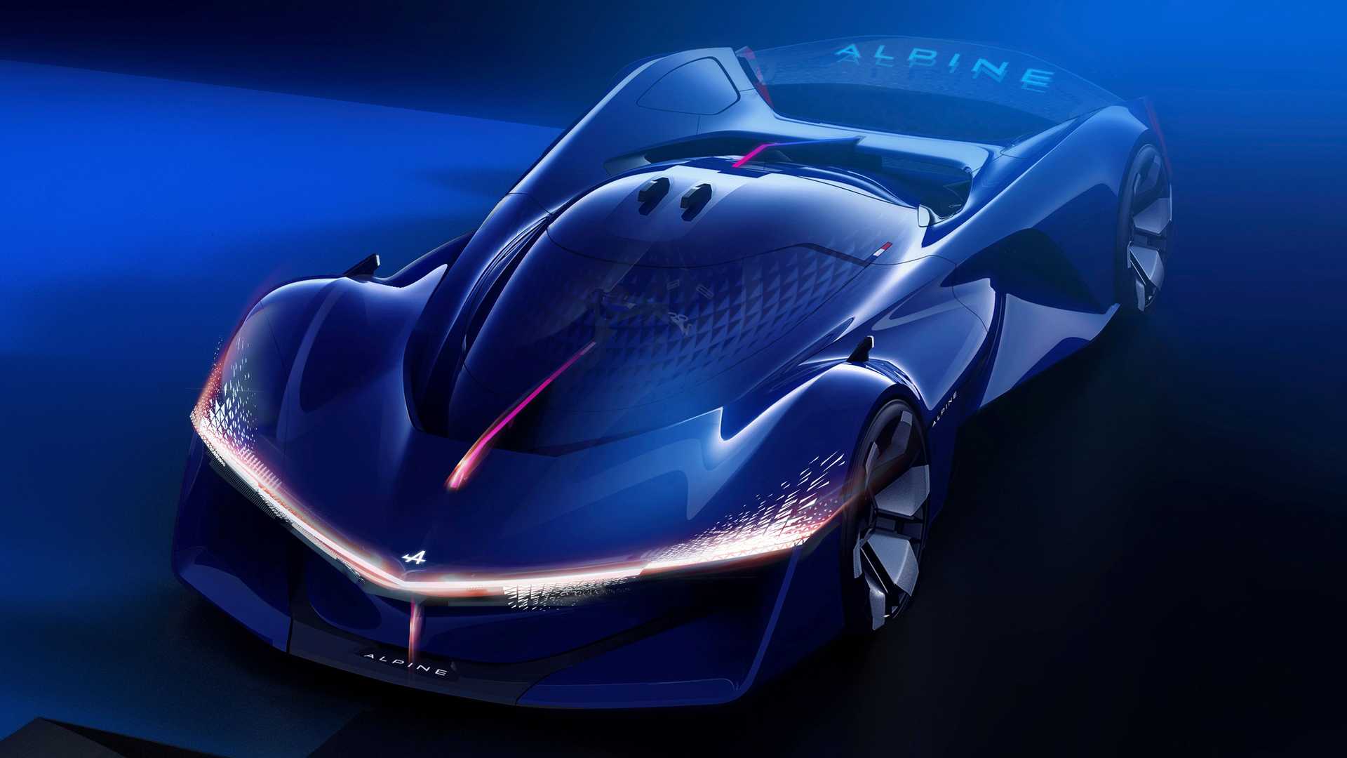 Renault Alpine гоночный прототип