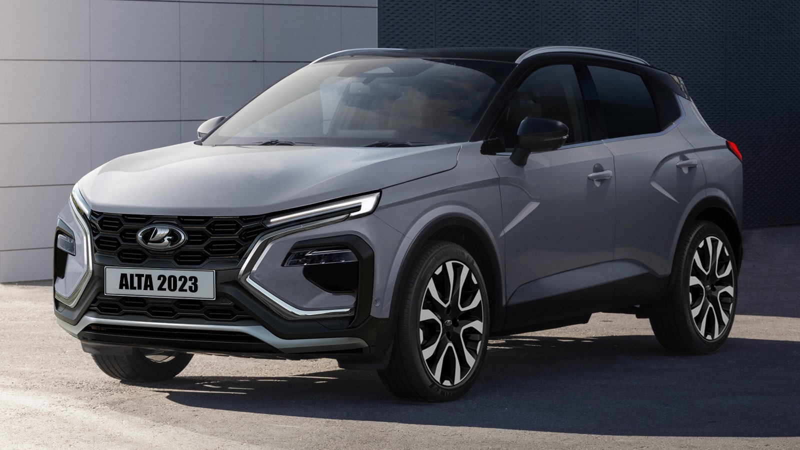 Представлен первый кроссовер "АвтоВАЗа" - Lada Alta 2023. Полный привод ...