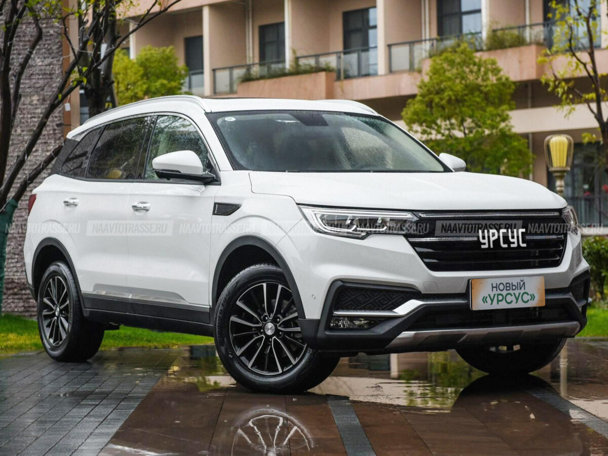 Представлен новый кроссовер УАЗ Урсус 451 2023-2024 на базе Zotye T500 и по  цене Lada Vesta