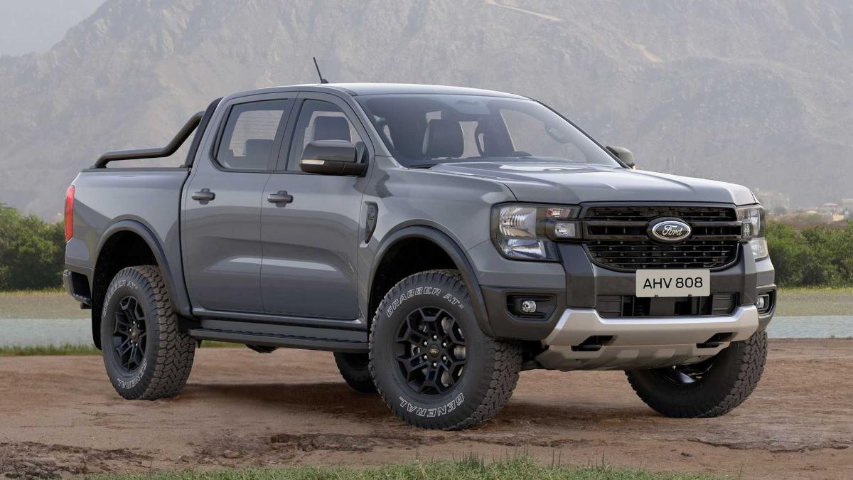 Ford Ranger 2025 фото внедорожной версии Tremor