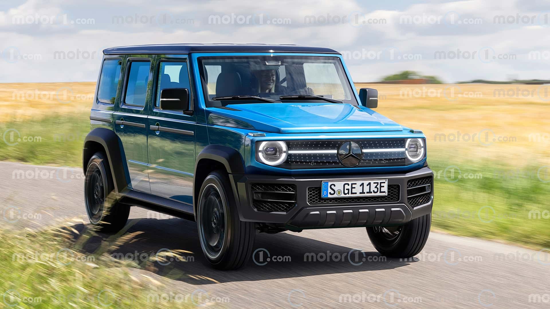 Mercedes-Benz G-Class 2023: рендеры уменьшенной версии