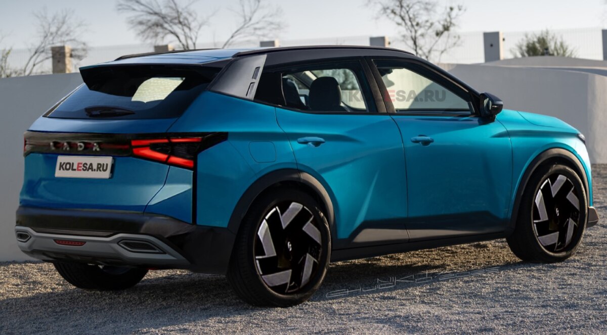 Кроссовер Lada B-Cross раскрыт на независимых рендерах: новинка не похожа на «китайцев»