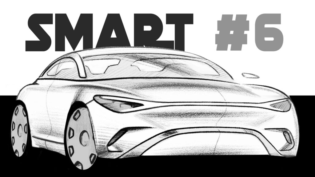 Первые подробности о новом Smart#6 2025: он составит конкуренцию Tesla