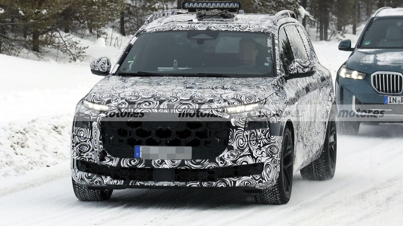 Новый флагманский кроссовер Audi Q9 попал в объективы камер: он бросит вызов BMW X7 и Mercedes GLS