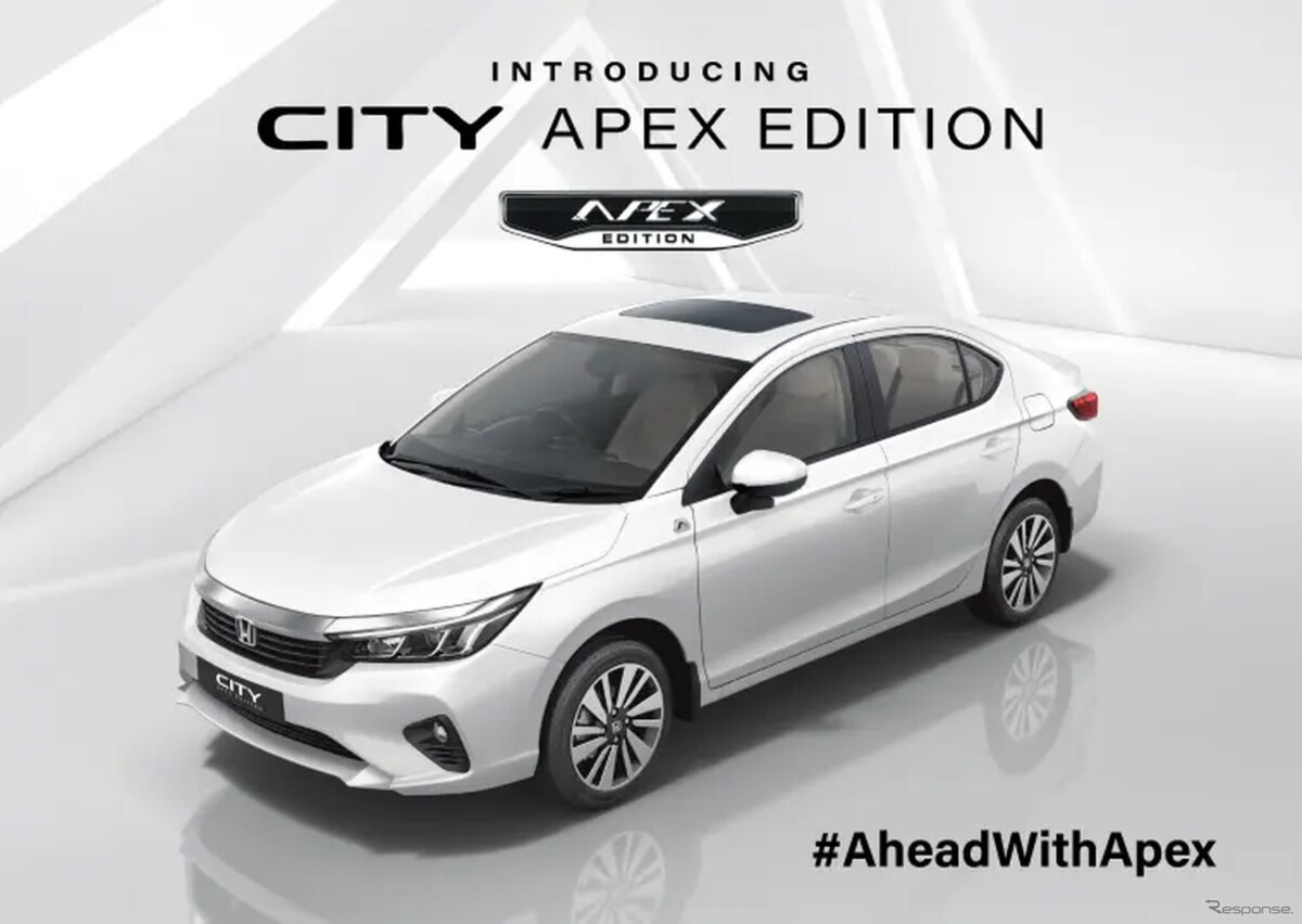 Honda анонсировала для седана City эксклюзивную версию Apex Edition: он стал роскошнее и комфортнее