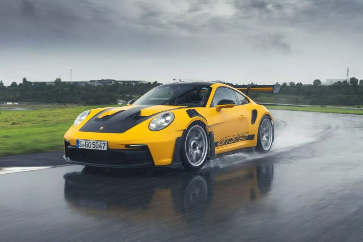 Porsche 911 GT3 RS становится намного быстрее с новыми шинами Michelin: все подробности