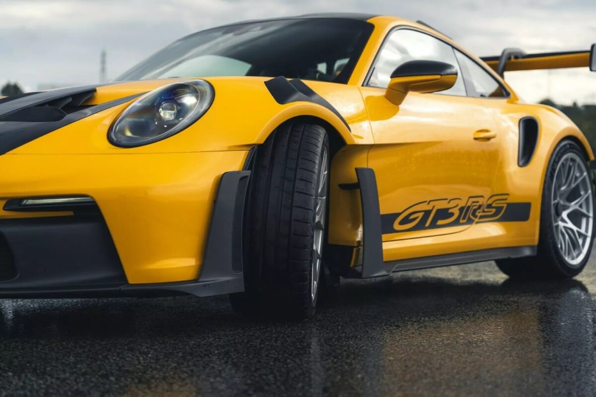 Porsche 911 GT3 RS становится намного быстрее с новыми шинами Michelin: все подробности