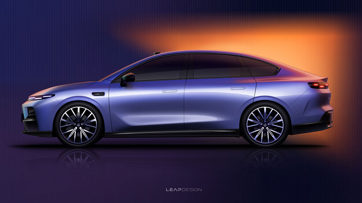 Седан Leapmotor B01 показали на официальных фото: он будет дешевле Lada Vesta