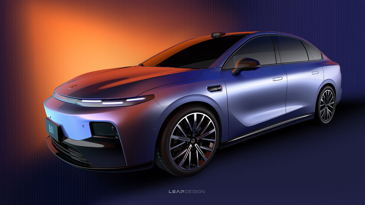 Седан Leapmotor B01 показали на официальных фото: он будет дешевле Lada Vesta