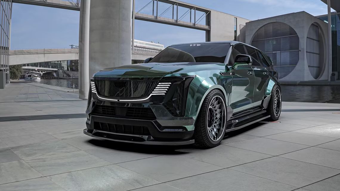 Тюнеры из Waido превратили Cadillac Escalade IQ во что-то среднее между киберпанком и броневиком
