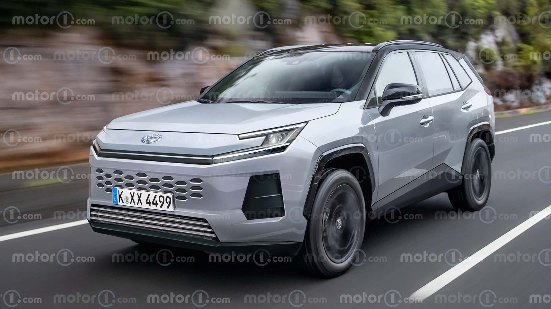 Новый Toyota RAV4 2026 показали на фото: каким будет легендарный кроссовер в следующем поколении