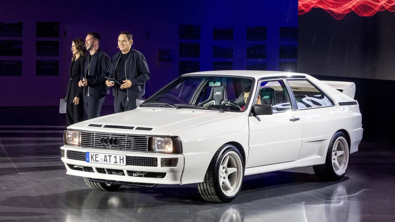 Легендарный Audi Quattro возвращается с двигателем RS3 и подписью ABT