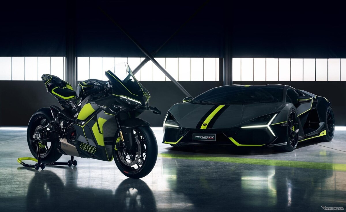 Ducati представил новый мотоцикл Panigale V4 Lamborghini, созданный совместно с известной маркой суперкаров