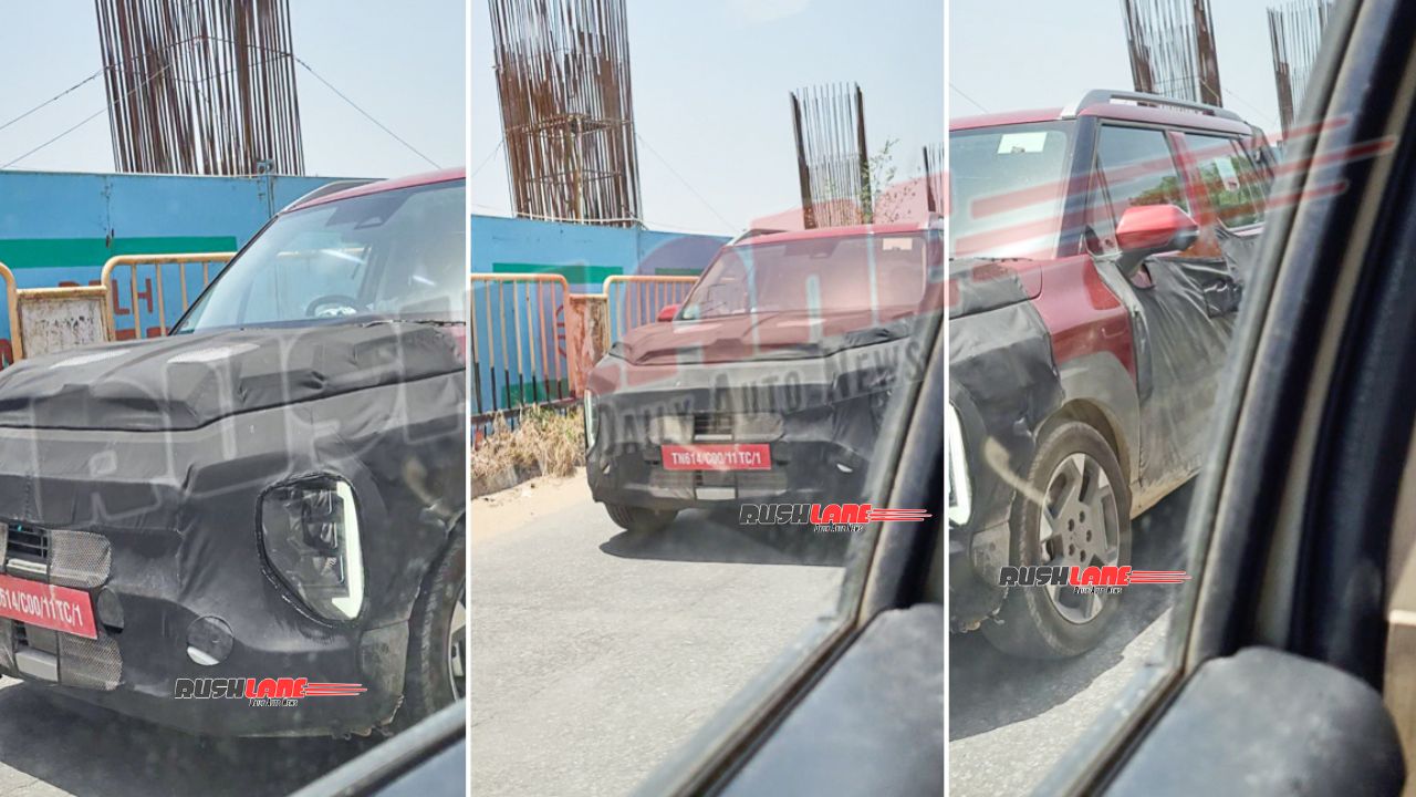 Компания Kia работает над обновлением кросса Syros, который дебютировал полгода назад